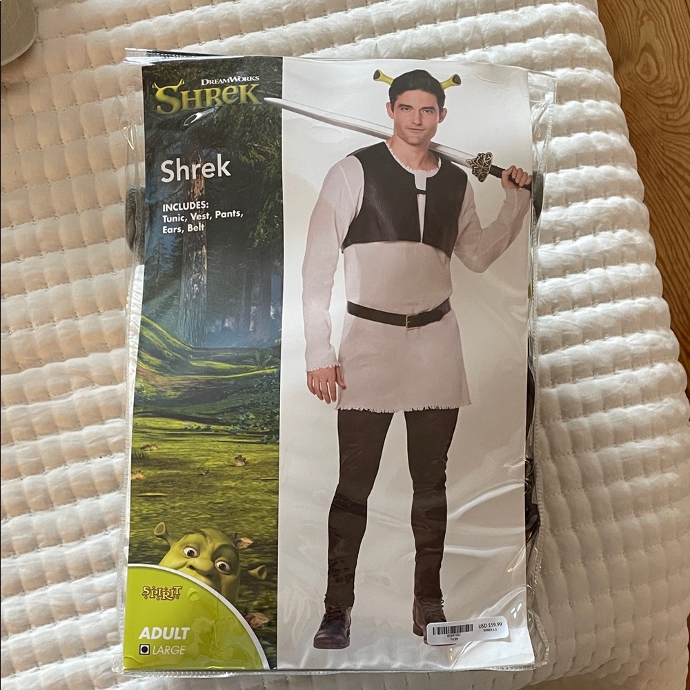 Shrek Adult Costume - L